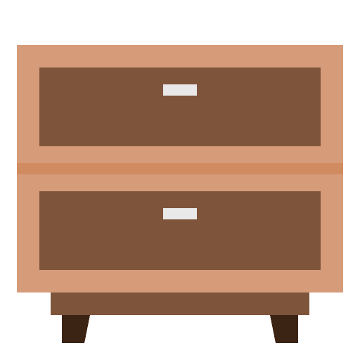 Cabinet drawers house cabinet icon