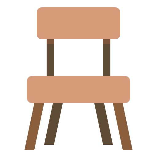 Chair relax house furniture and household icon Chair relax house furniture and household icon