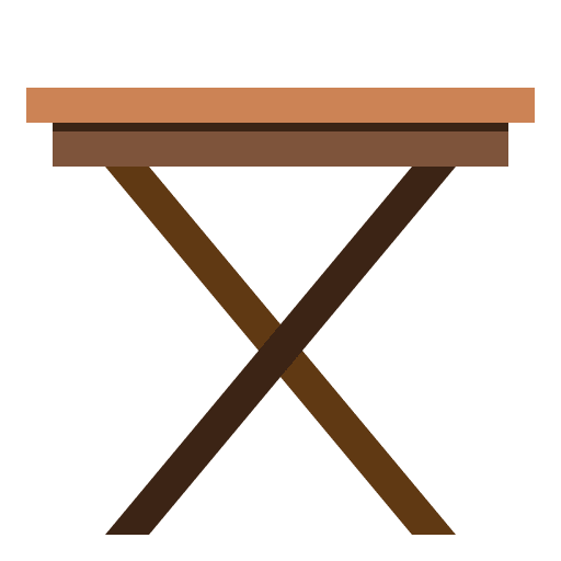 Desk furniture and household table desk icon Desk furniture and household table desk icon