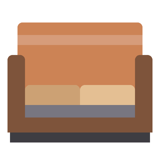 Sofa furniture interior decorating furniture and household icon Sofa furniture interior decorating furniture and household icon