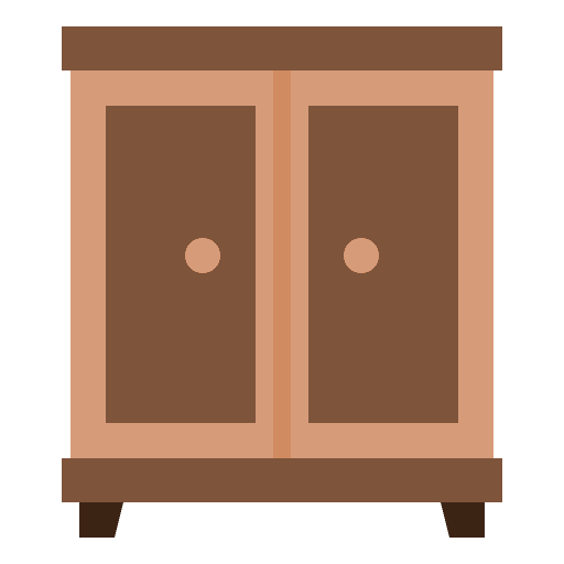 Wardrobe home living cabinet interior decorating icon Wardrobe home living cabinet interior decorating icon