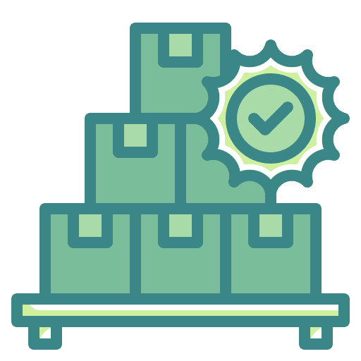 Product product box shipping and delivery icon