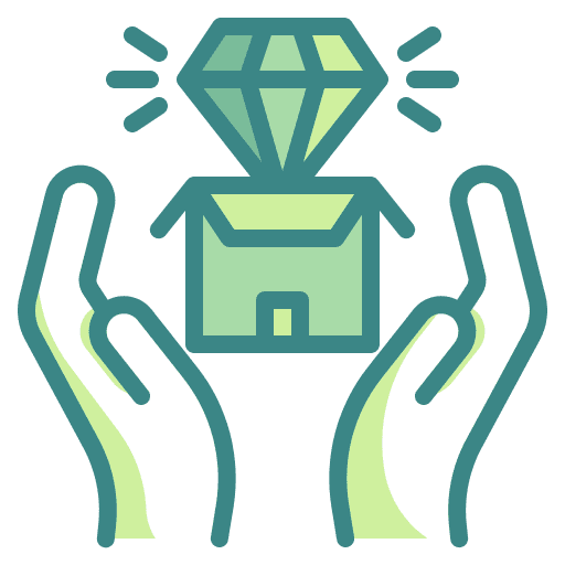 Value product present jewel icon