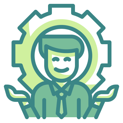 Engineer setting worker business and finance icon Engineer setting worker business and finance icon