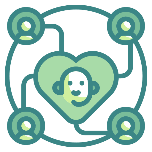 Relationship networking relationship management icon Relationship networking relationship management icon