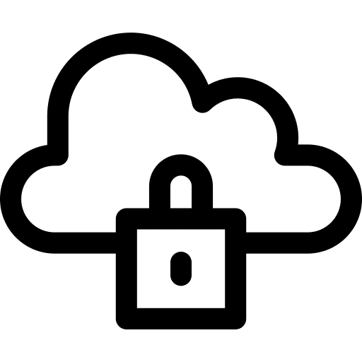 Security security padlock secure icon
