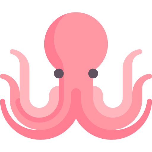 Octopus aquarium animals aquatic icon Octopus aquarium animals aquatic icon