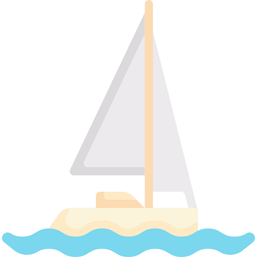 Sailboat travel water sailboat icon Sailboat travel water sailboat icon