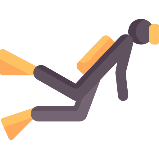 Scuba diver extreme sport scuba diver sport icon