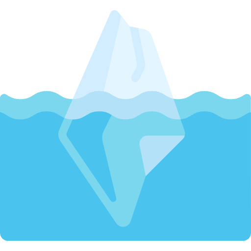 Iceberg scenery ice landscape icon Iceberg scenery ice landscape icon