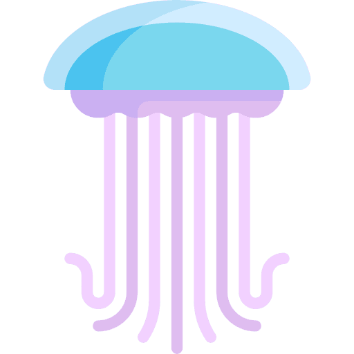 Jellyfish nature sea life sea icon Jellyfish nature sea life sea icon