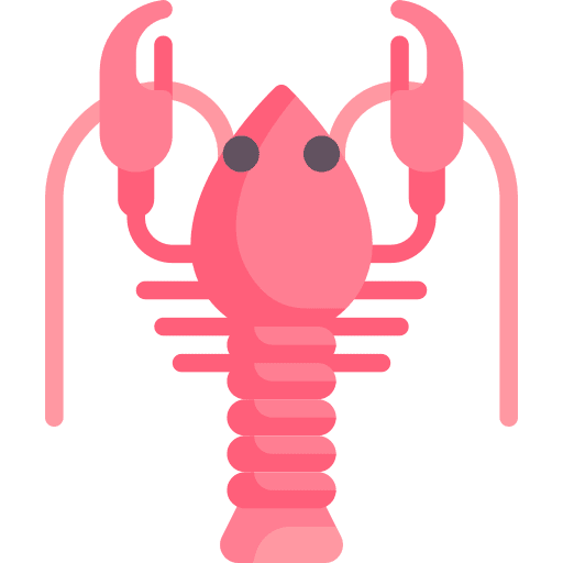 Lobster food animals sea food icon Lobster food animals sea food icon