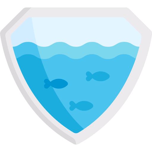Shield world oceans day ecology and environment sea waves icon Shield world oceans day ecology and environment sea waves icon