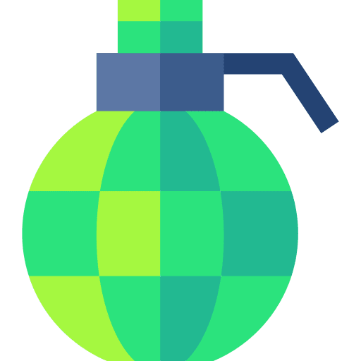 Grenade weapon terrorism miscellaneous icon Grenade weapon terrorism miscellaneous icon