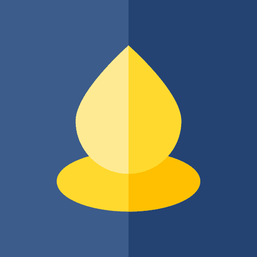 Oil shapes liquid drops icon Oil shapes liquid drops icon