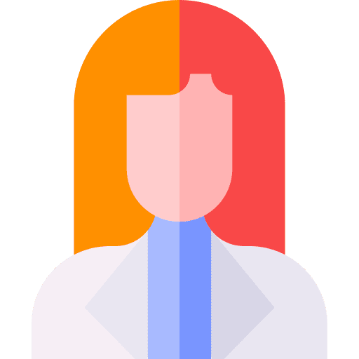 Scientist professions and jobs woman experiment icon Scientist professions and jobs woman experiment icon