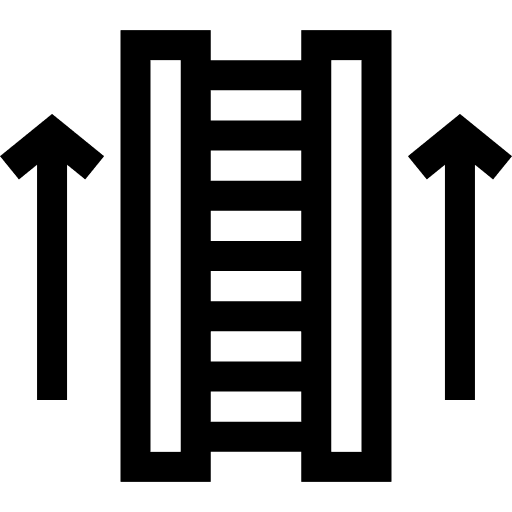 Ladder success struggle effort icon Ladder success struggle effort icon