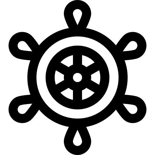 Rudder rudder boat direction icon Rudder rudder boat direction icon
