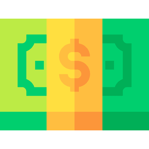 Money cash money finance coin icon