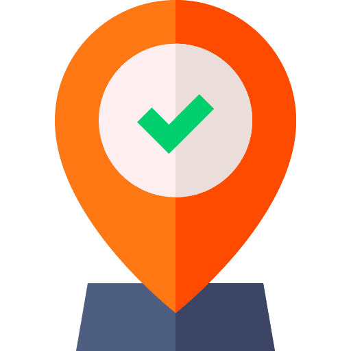 Auction location maps and location auction icon Auction location maps and location auction icon