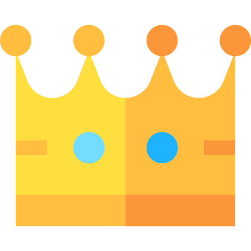 Crown badge reward miscellaneous icon Crown badge reward miscellaneous icon