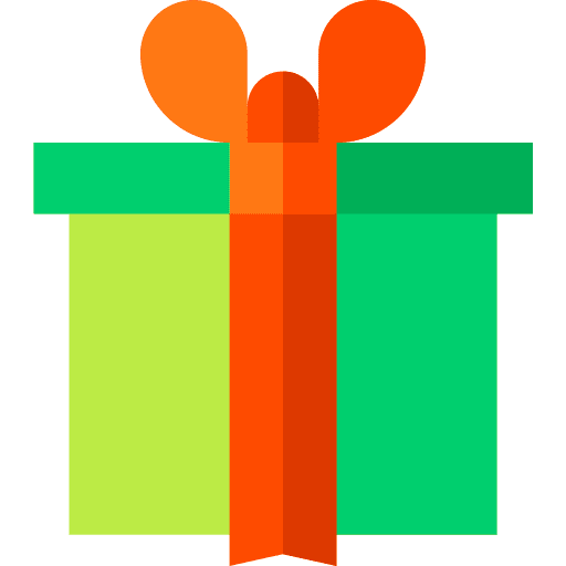 Gift box present ribbon gift icon Gift box present ribbon gift icon