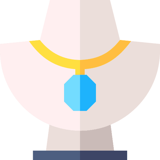 Necklace adornment necklace jewelry icon Necklace adornment necklace jewelry icon