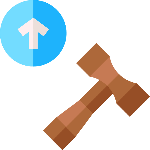 Auction auction business and finance gavel icon Auction auction business and finance gavel icon