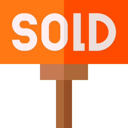 Sold signs sold post icon Sold signs sold post icon