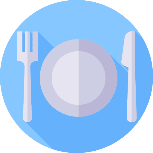 Cutlery plate restaurant fork icon Cutlery plate restaurant fork icon