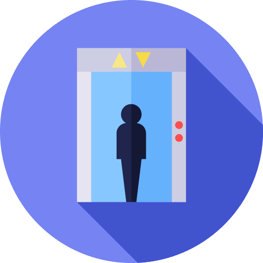 Lift doors electronics lift icon