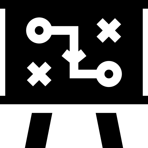 Strategy order diagram flow icon Strategy order diagram flow icon