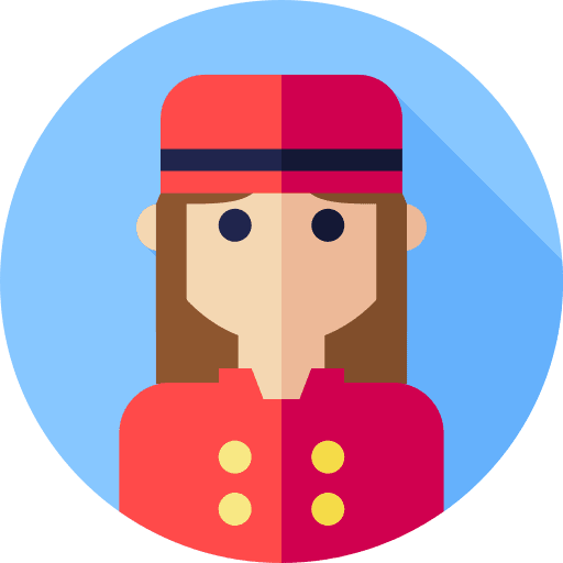 Bellhop bellboy bathroom professions and jobs icon Bellhop bellboy bathroom professions and jobs icon