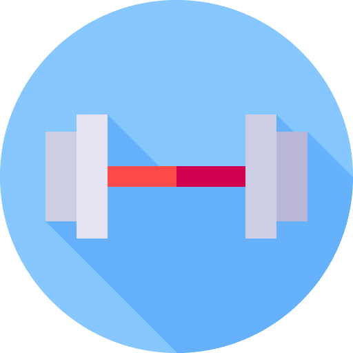 Dumbbell sportive sports and competition weight icon Dumbbell sportive sports and competition weight icon