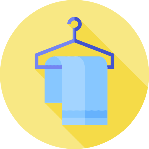 Towel clean hanger towel icon Towel clean hanger towel icon