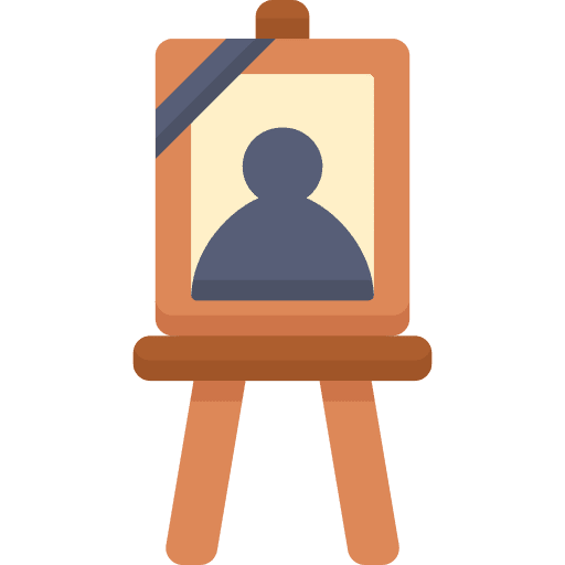 Portrait funeral avatar portrait icon Portrait funeral avatar portrait icon