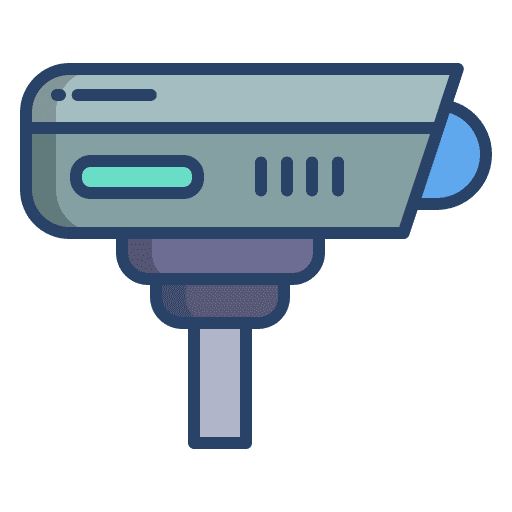 Cctv video surveillance security system icon Cctv video surveillance security system icon