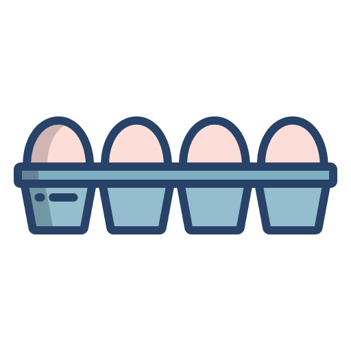 Egg food and restaurant farming tray icon Egg food and restaurant farming tray icon