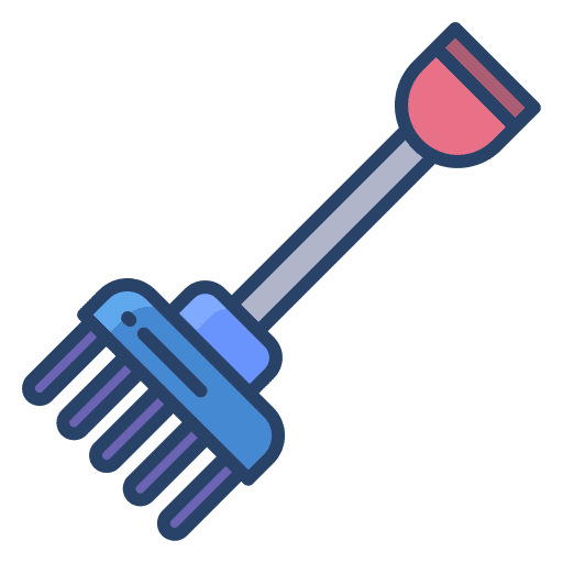 Fork rake agriculture fork icon Fork rake agriculture fork icon