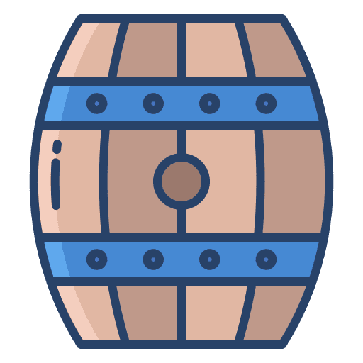 Barrel barrel food and restaurant wood icon Barrel barrel food and restaurant wood icon