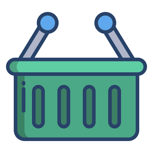 Basket basket store commerce and shopping icon Basket basket store commerce and shopping icon