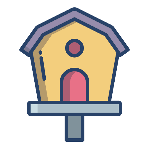 Bird house garden bird house animals icon Bird house garden bird house animals icon