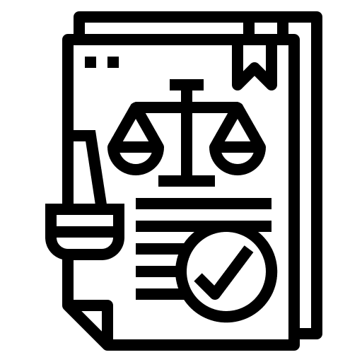 Legal legal license official documents icon