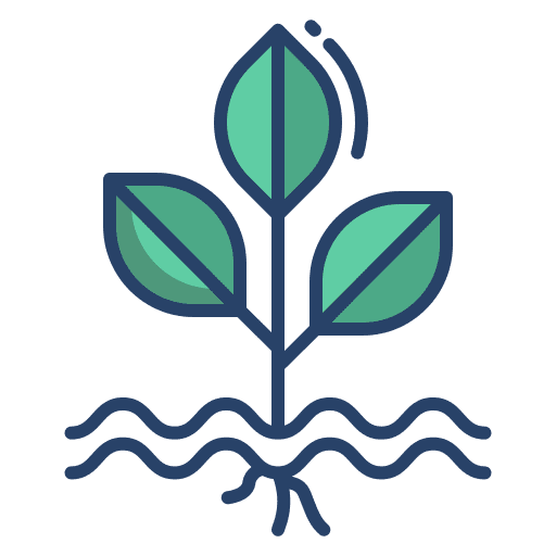 Plant sustainable farming and gardening plant icon Plant sustainable farming and gardening plant icon