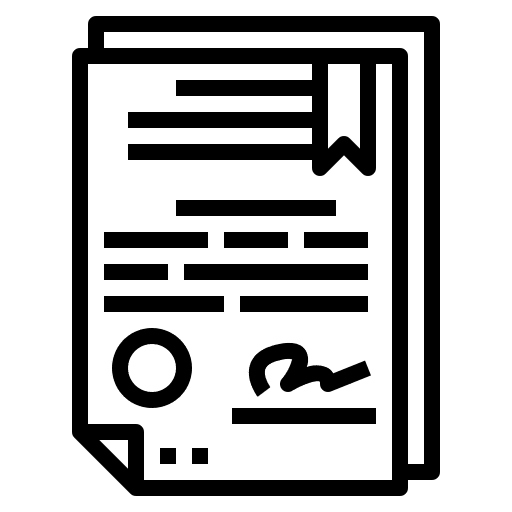 Contract contract patent interface icon Contract contract patent interface icon