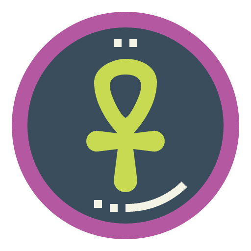 Ankh cross ankh shape icon Ankh cross ankh shape icon