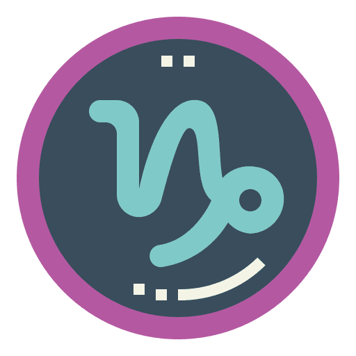 Capricorn constellation miscellaneous astrology icon Capricorn constellation miscellaneous astrology icon
