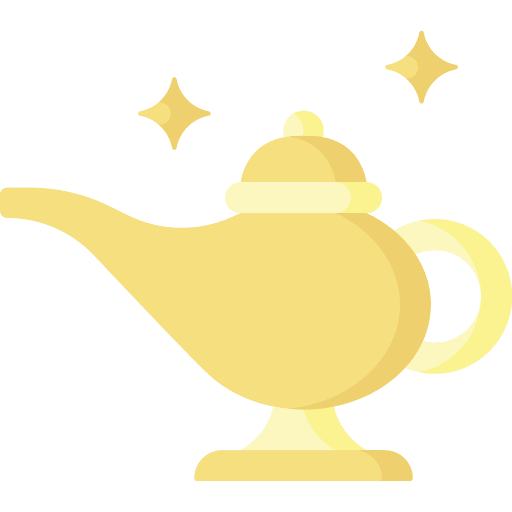 Magic lamp miscellaneous arabia genius icon Magic lamp miscellaneous arabia genius icon