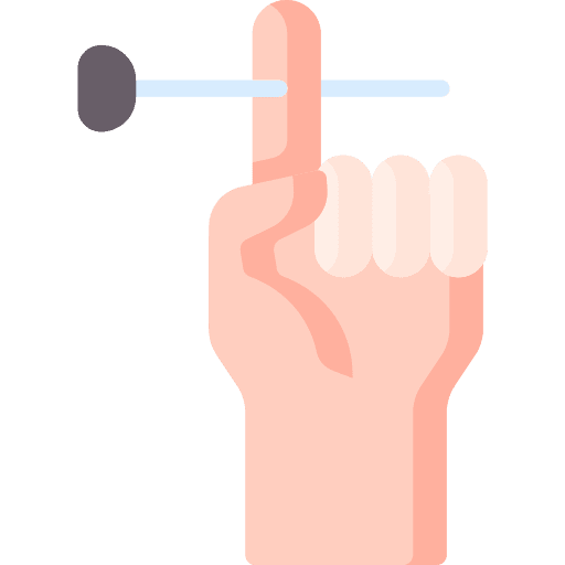 Magic trick finger wizard entertainment icon Magic trick finger wizard entertainment icon