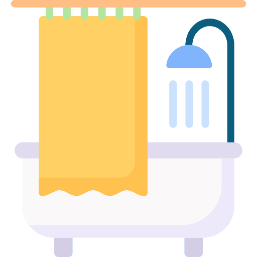 Bathtub washing hygiene bathtub icon